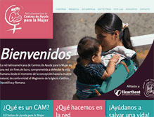 Tablet Screenshot of camslatinoamerica.org